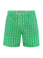 MC2 Saint Barth Man Lightweight Fabric Swim-shorts Lighting Micro Fantasy With Tennis Print