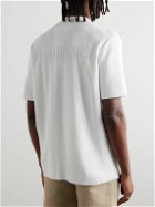Jacquemus - Logo-Jacquard Piqué Polo Shirt - White