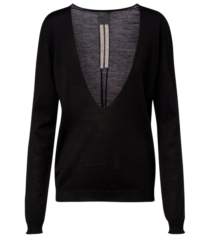 Photo: Rick Owens Extreme virgin wool sweater