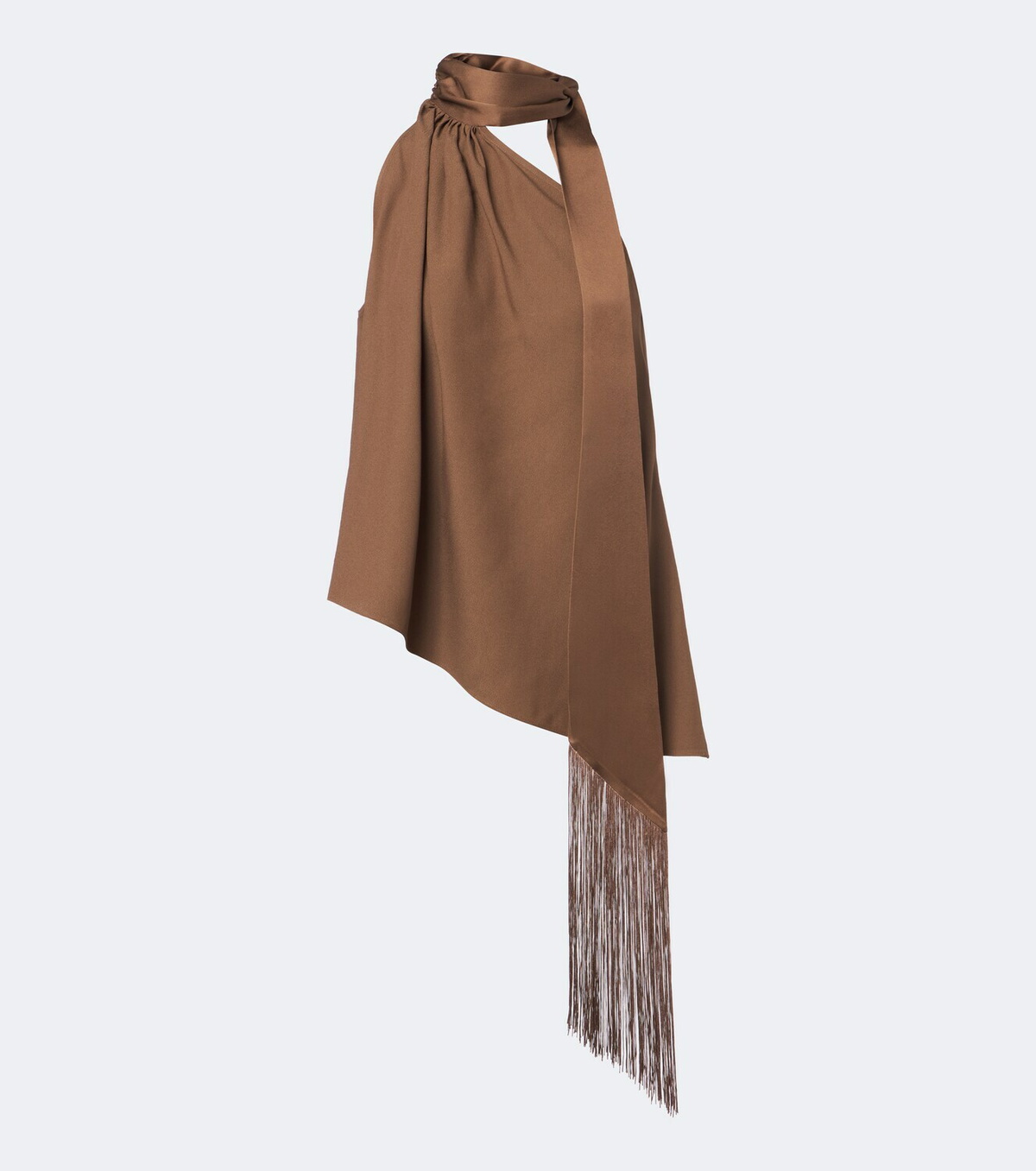 Taller Marmo Astor scarf-detail crêpe cady top
