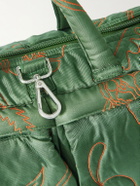 Kardo - Embroidered Silk-Twill Tote