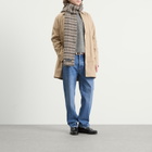 Bound Men's Dexter Cropped Alpaca Jumper in Grey