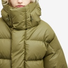 Entire Studios Women's MML Hooded Puffer Jacket in Croc