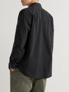 Mr P. - Organic Cotton-Chambray Shirt - Black