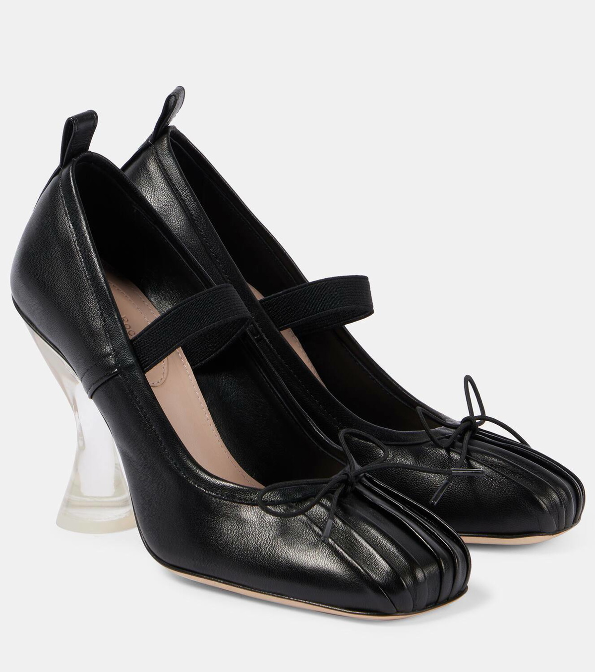 Simone Rocha Ballerina leather pumps Simone Rocha