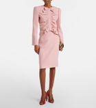 Valentino Virgin wool crêpe jacket