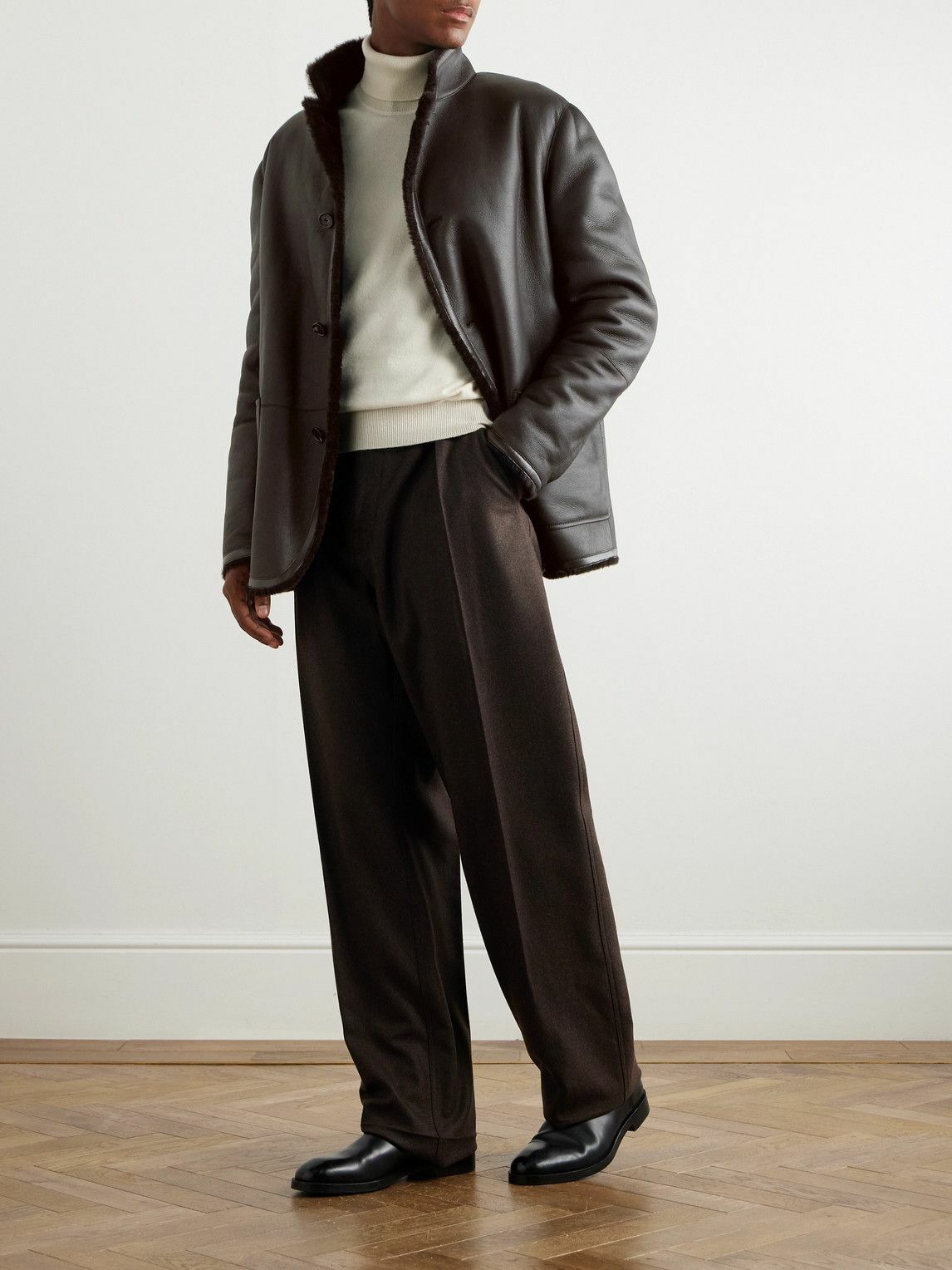 Loro Piana - Shearling Jacket - Brown