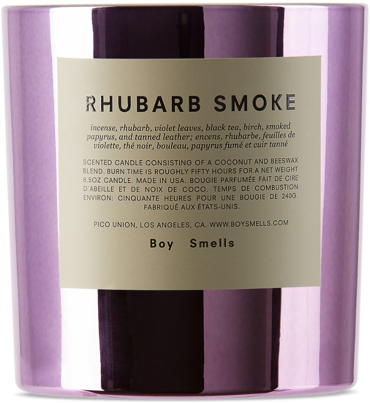 Photo: Boy Smells Rhubarb Smoke Candle, 8.5 oz