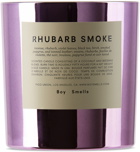 Boy Smells Rhubarb Smoke Candle, 8.5 oz