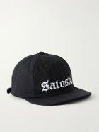 Satoshi Nakamoto - OG Logo-Embroidered Cotton-Canvas Baseball Cap