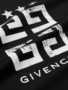 Givenchy - 4G Logo-Print Cotton-Jersey T-Shirt - Black