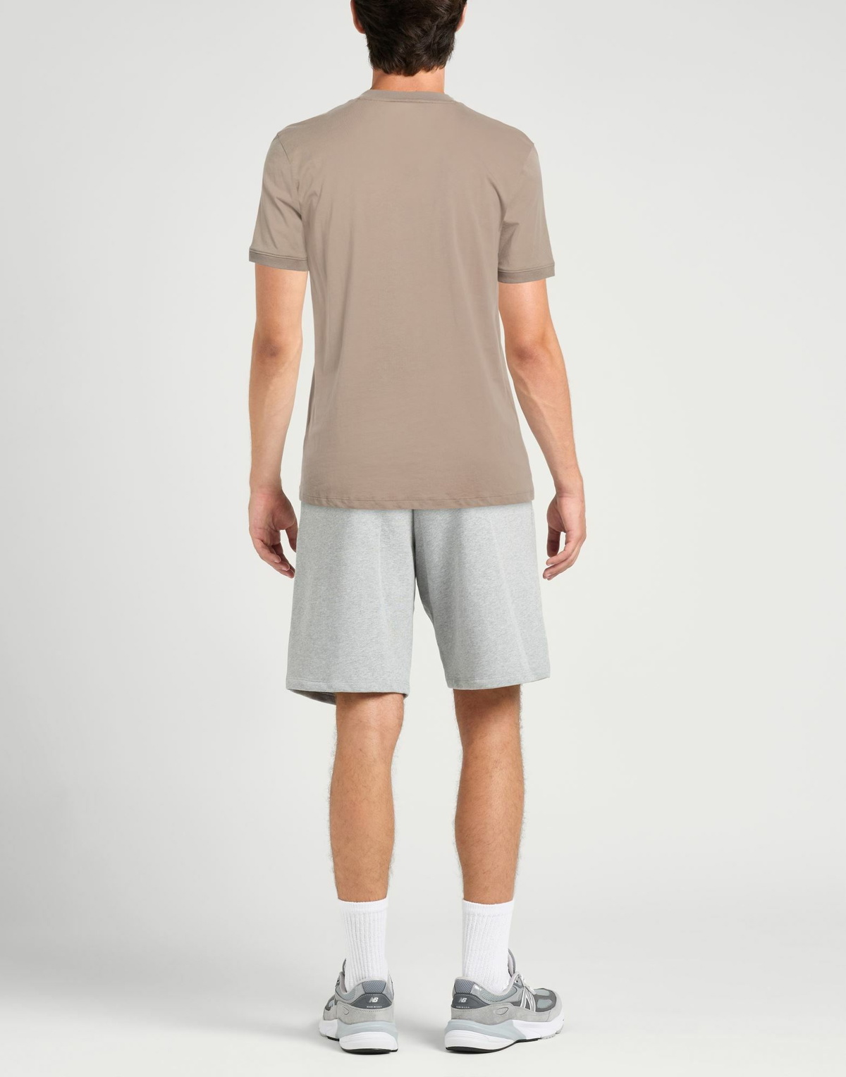 Hugo Mens T-shirt Light brown