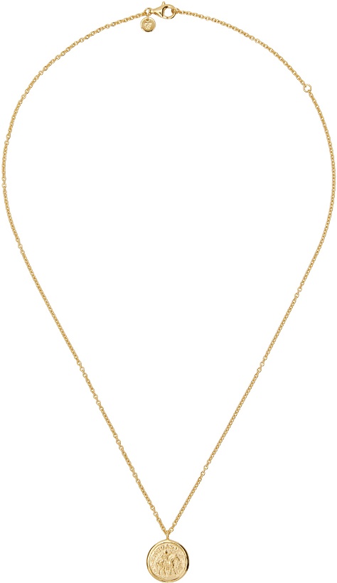 Photo: Tom Wood Gold Coin Pendant Necklace