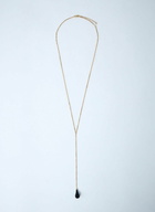 TOTEME Onyx Drop Necklace