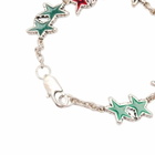 TwoJeys Melted Stars Bracelet Presented by END. in Silver