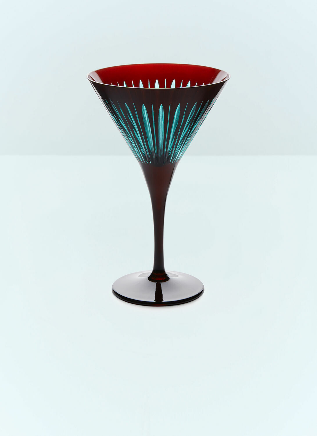 L'Objet Set Of Four Prism Martini Glasses