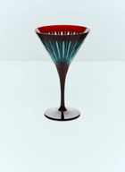 L'Objet Set Of Four Prism Martini Glasses