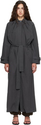 Belle Anna Gray Laurel Trench Coat