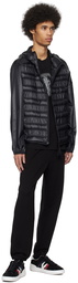 Moncler Black Luseney Down Jacket