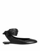 The Attico Womens Ballet flats in Black