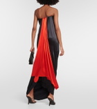 Ferragamo Draped bodycon maxi dress