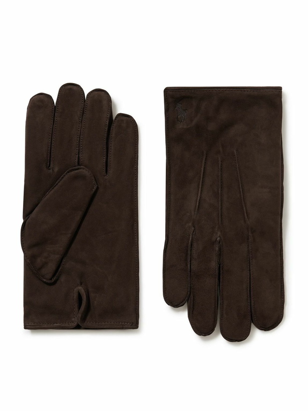 Photo: Polo Ralph Lauren - Suede Gloves - Brown