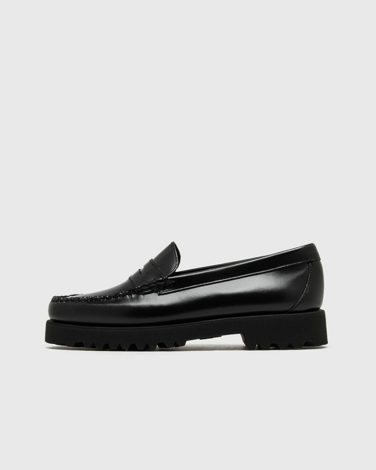 G H Bass WEEJUN 90 Penny Lthr Black Womens Casual Shoe