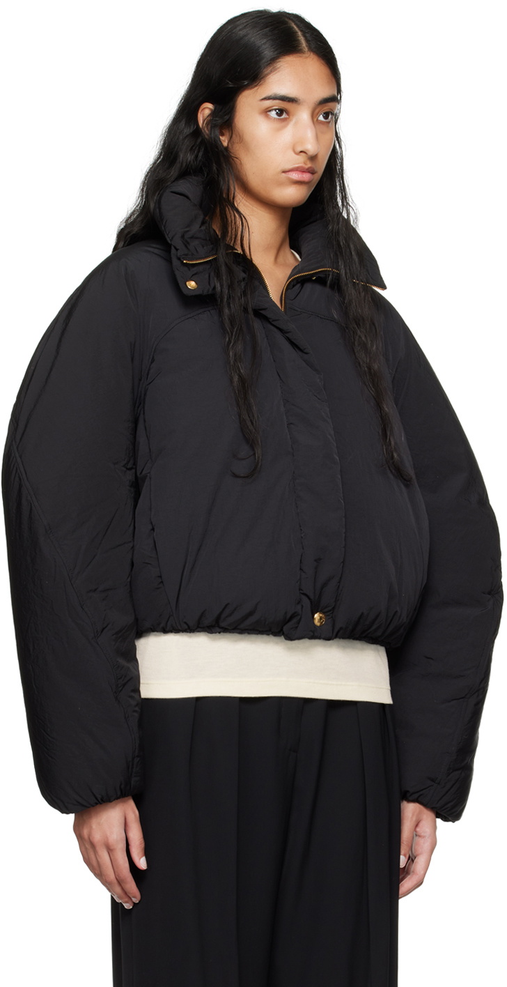 JACQUEMUS La Doudoune Caraco ジャケット Jacquemus La Doudoune Courte Caraco Puffer Jacket | Black | FARFETCH