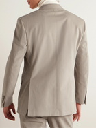 Canali - Cotton-Blend Twill Suit Jacket - Neutrals