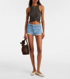 Magda Butrym Knotted cotton and silk tank top