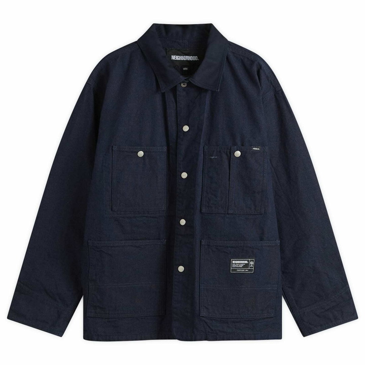 Photo: Neighborhood Men's OX COVERALL JACKET in Indigo