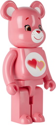 MEDICOM TOY Pink Care Bears 'Love-A-Lot Bear' 1000% Bearbrick