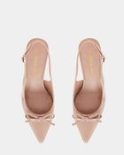 Steve Madden Vogue Heels in Natural Patent