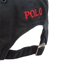 Polo Ralph Lauren Sports Cap in Polo Black/Rl 2000 Red