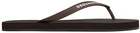 Dsquared2 Brown Foam Flip Flops