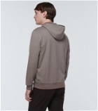 Loro Piana Cairns cotton and linen hoodie