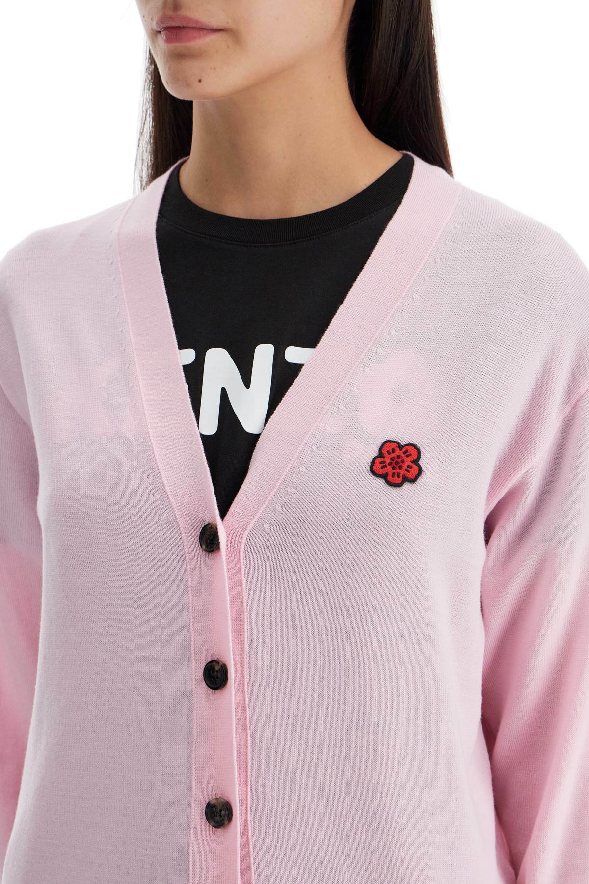 ♪♪KENZO ケンゾー レディース Vintage カーディガン SIZE M ショッキングピンク Kenzo カーディガン - ピンク - ピンク|FC62SW0104ME30