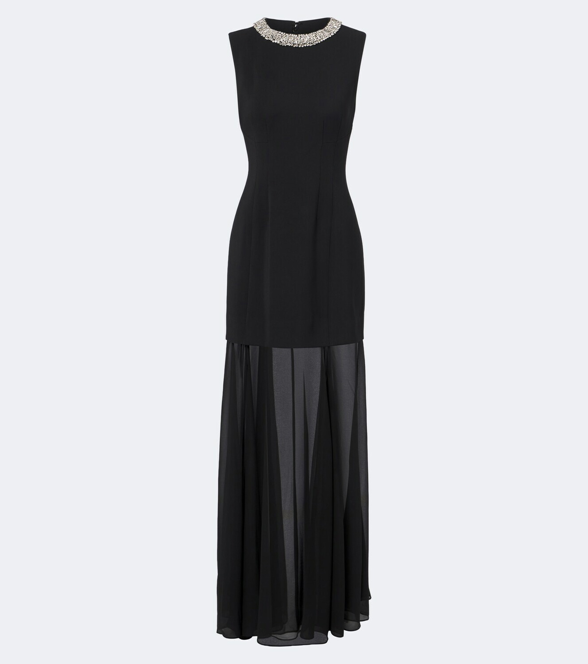Veronica Beard Luminara embellished chiffon maxi dress