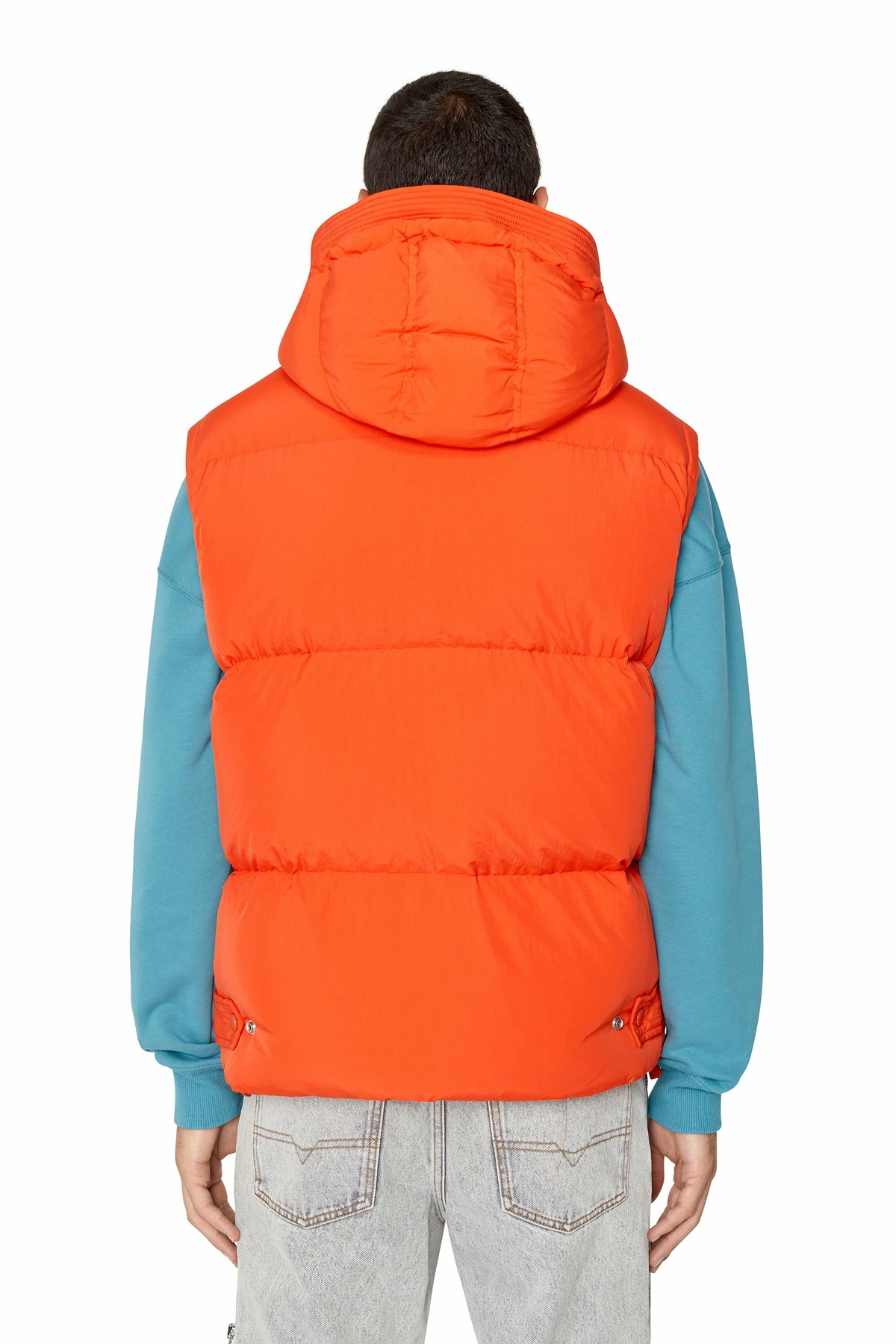 Diesel Polygiene Viral Off real down vest - Winter Jackets Mens in