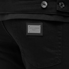 Dolce & Gabbana Men's Slim Fit Denim Jean in Black