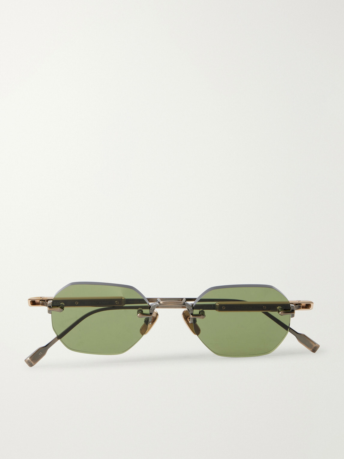 Sato - Glass Square Frame Terebellum II Sunglasses