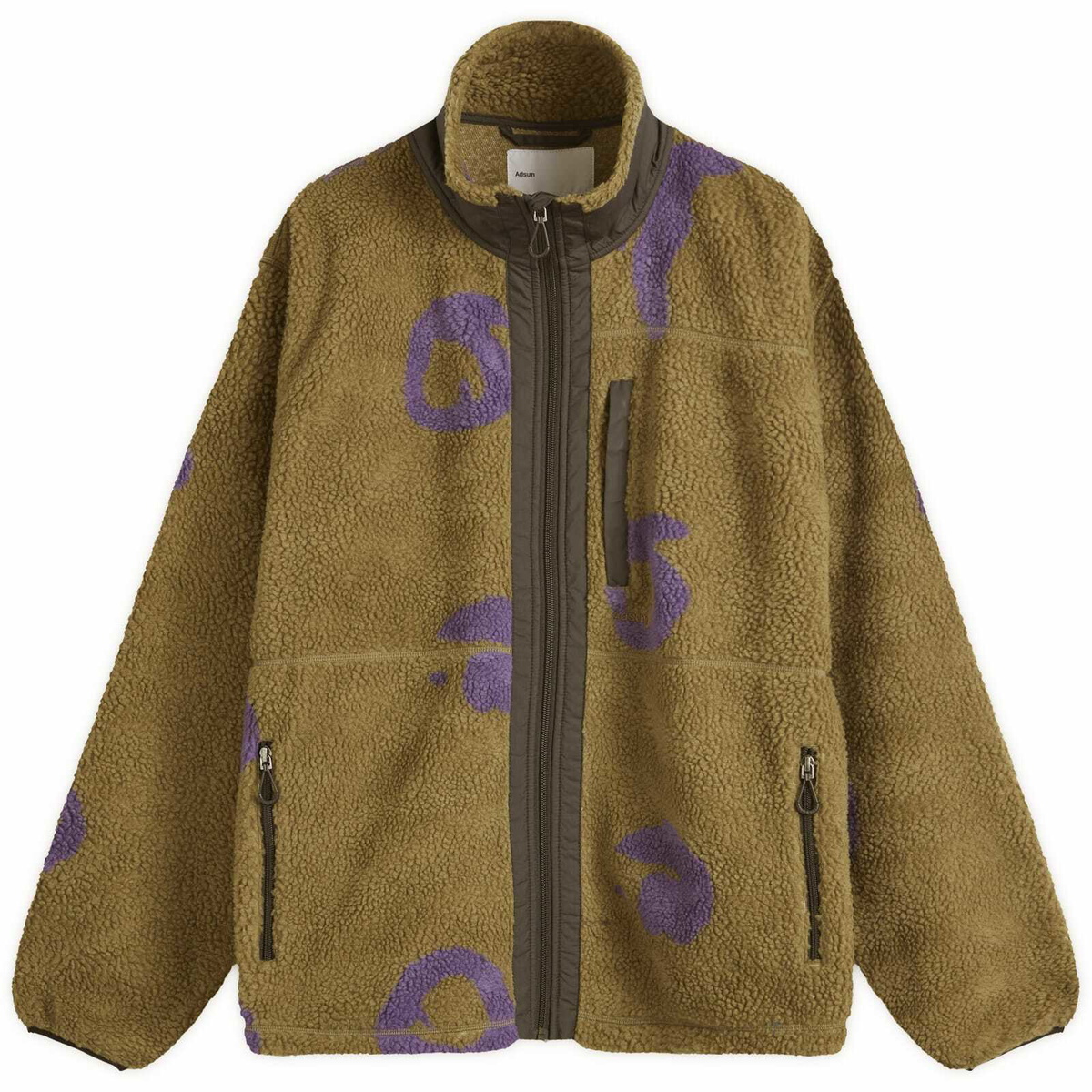 Adsum Hardshell Anorak Navy & Rich Green Adsum