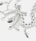 Area Crystal Deco embellished belt