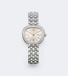 Piaget Sixtie embellished stainless steel watch