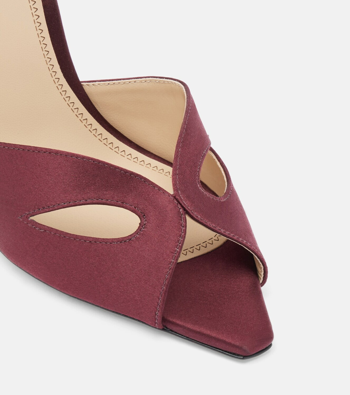 Victoria Beckham Harlow satin slingback sandals