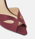 Victoria Beckham Harlow satin slingback sandals