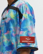 Martine Rose PRINTED FOOTBALL TOP Blue Mens Jersey