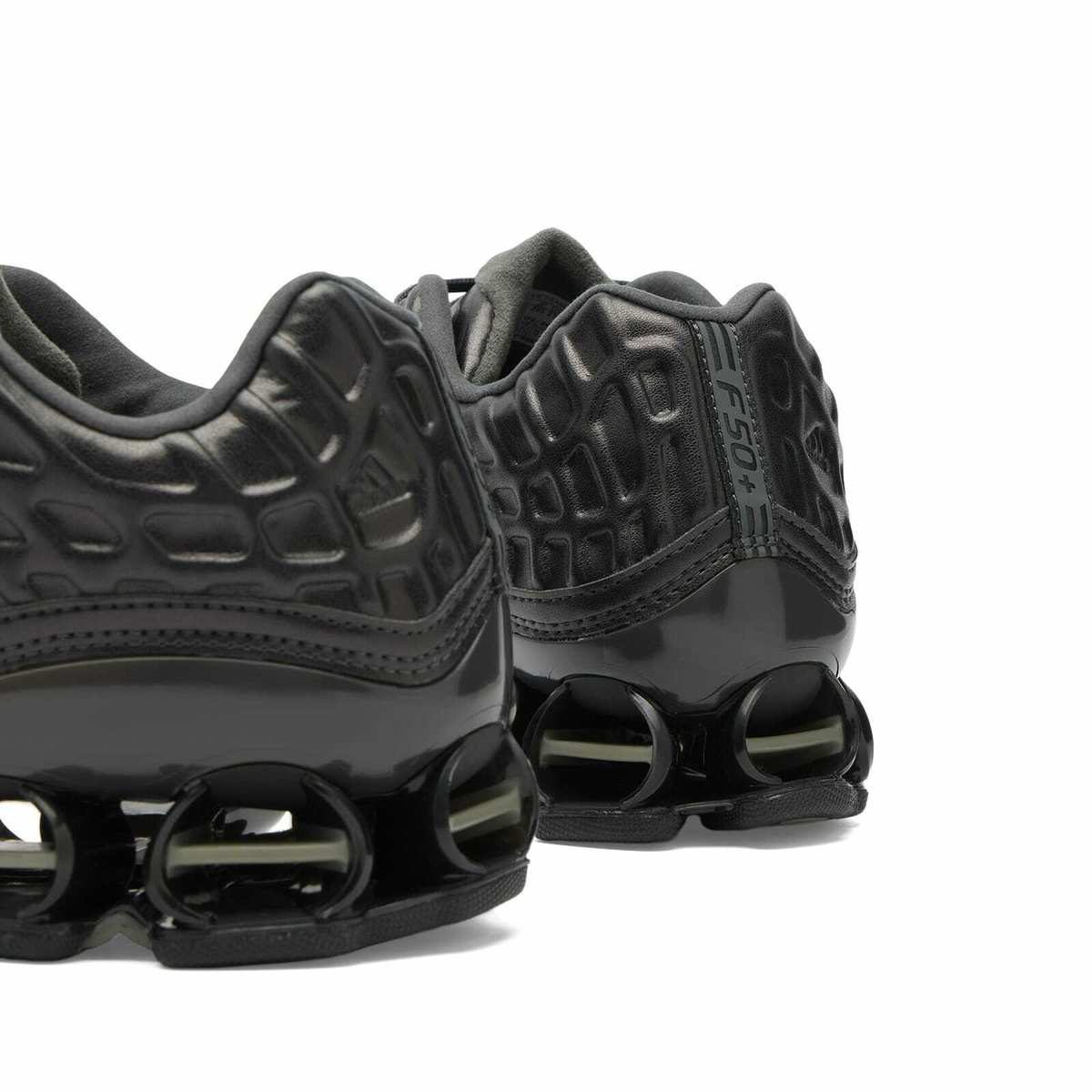 Adidas Men's Megaride F50 Sneaker in Utility Black/Simple Brown/Grey Six