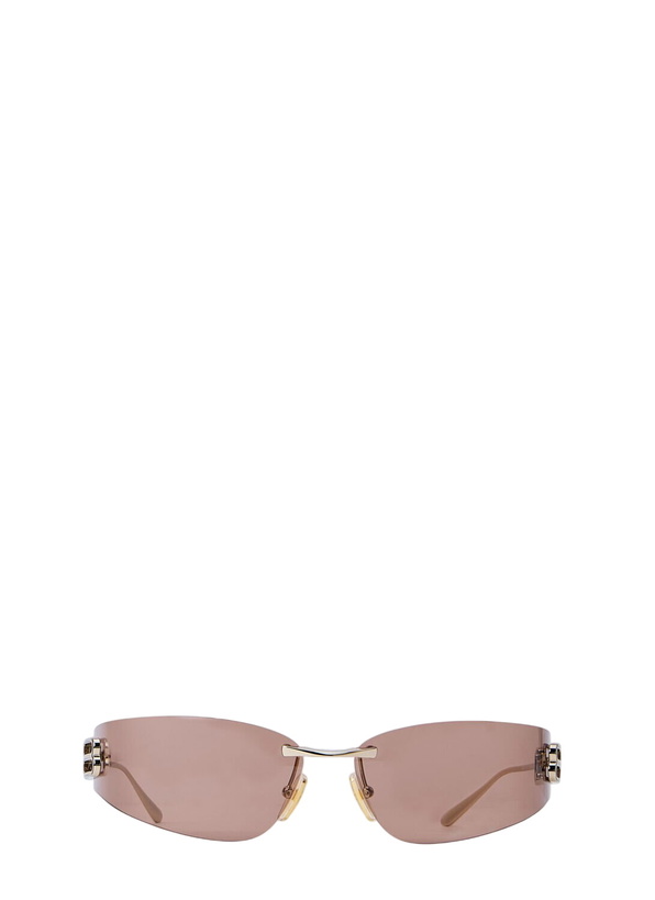 Photo: Balenciaga Gossip Rimless Logo Sunglasses