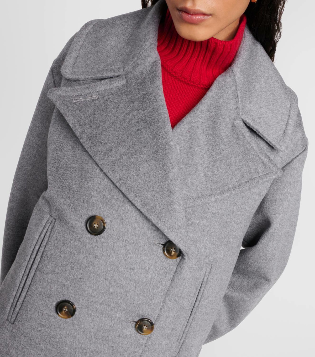 Sportmax Martora oversized virgin wool peacoat Sportmax Sportmax Martora oversized virgin wool peacoat Sportmax